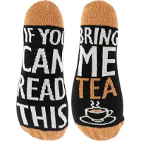 Sock Snob Om du kan läsa detta Strumpor Bring Me Tea Strumpor