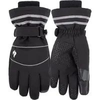 Heat Holder Mens Workforce Touchscreen-handskar med elastisk mudd