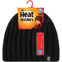 Heat Holder - Fleecefodrad ribbad vintermössa för herrar
