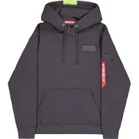 Alpha industries Red Stripe Tröja Med Huva