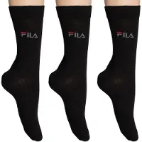 FILA Sockor mörkgrå / svart