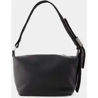 KARA Hobo Bow Bag - - Läder - Svart