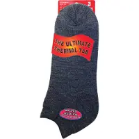 Sock Snob 3 par damstrumpor med dämpning i färg och lågt skuren ankel