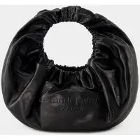 ALEXANDER WANG Crescent liten handväska - - Läder - Svart