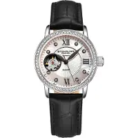 Stührling Original Vit och svart Legacy Automatisk 34 mm