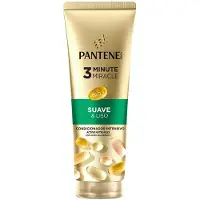 Pantene Miracle 3 Minute Suave y Liso Acondicionador Intensivo 220ml