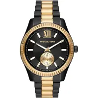 Michael Kors Klocka - - MK8948 - Svart rostfritt stål - Tvåfärgad armbandskedja - Vattentålig 50m