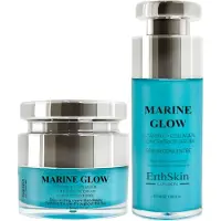 Erth Skin London Marine Glow Vitamin C + Collagen Concentrate Serum 30ml + Marine Glow + Vitamin C Concentrate Cream 50ml