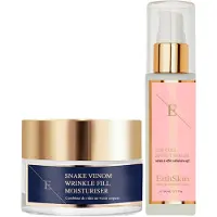 Erthskin London Wrinkle Fill Snake Venom Moisturiser 50ml + EGF CELL EFFECT SERUM 60ML