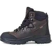 Aigle Boots med snörning 'Laforse MTD' mörkbrun / svart