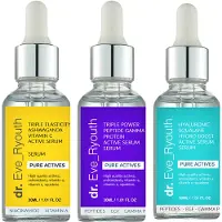 Dr.Eve Ryouth Squalane serum 30ml + Ashwaganda Vitamin C Serum 30ml + Peptid serum 30ml