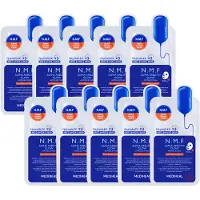 Mediheal N.M.F Alpha Arbutin Glow Ampoule Mask 10 pcs