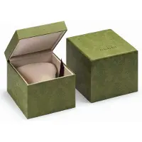Gucci YA125407 G Damklocka med svart urtavla