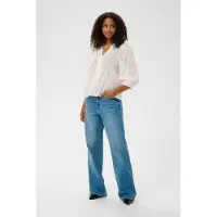 Kaffe Blus 'Gabriela' vit