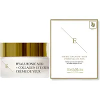 Erth Skin London Hyaluronsyra + Kollagen Pro Age Eye Cream 30ml + Dubbel kollagen + Rose Hydrogel Eye Pads 5 X 2