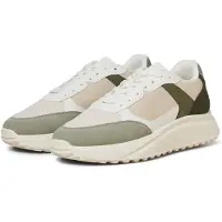 Jack & Jones Aspire Runner Polyuretan Herrskor Vita Sjögräs / Bronsgrön