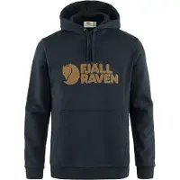 Fjällräven Men's Logo Hoodie Dark Navy