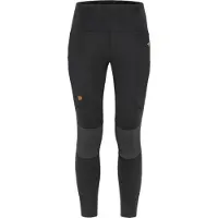 Fjällräven Women's Abisko Trekking Tights Pro Black/Iron Grey