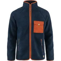 Fjällräven Men's Vardag Pile Fleece Navy/Autumn Leaf