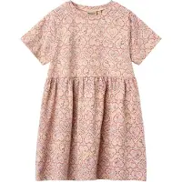 Wheat Klänning - Anna - Magenta Heart Blommor - - 3 år (98) - Klänning