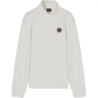 Emporio Armani för män. 7X000457_AF12660 Sweatshirt Modern benvit (XXL), Casual, Bomull