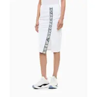 EA7 för kvinnor. 7W001156_AF12501 Kjol Natural Ventus vit (S), Casual, Återvunnen polyester