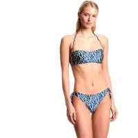Emporio Armani för kvinnor. EW000798_AF20242 Bikini Logomania blå (L), Strandkläder, Polyamid