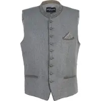 Krüger Collection Folkdräktsväst grå / taupe / ljusgrå