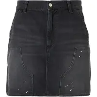 Carhartt WIP Kjol 'Maeve' svart / vit