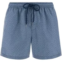 Boggi Milano Badshorts turkos / mörkblå / vit