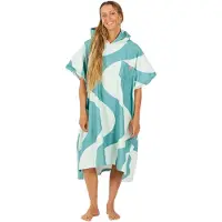 After Essentials Poncho Swim Club Ondulations Green