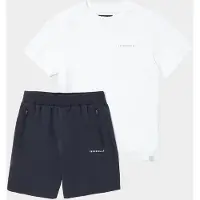Technicals Mellizo T-Shirt/Shorts Set Junior, vit