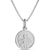Top Gold silver Tvillingarna horoskop hängsmycke med kedja 45cm 32 5706 0000