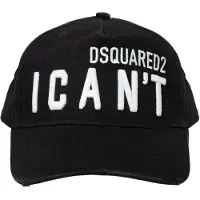 Dsquared2 Basebollkeps manlig Svart