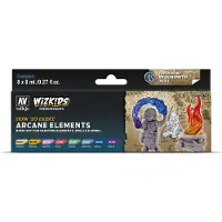 Vallejo VAL80258 Farb-Set WizKids Arcane Elements 8 x 8 ml Model Paint Diverse