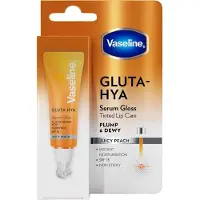 Vaseline Gluta-Hya Lip Serum Gloss Läppbalsam 10 g Juicy Peach