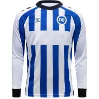 Hummel Odense Boldklub Hemmatröja 2026/27 Barn Långärmad - , storlek 128 cm