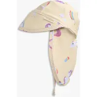 Filibabba - Lykke UV Summer Hat - Unicorn Shores - Yellow - 1-3 years