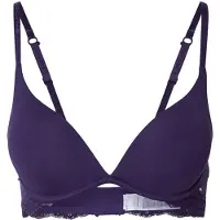 Tommy Hilfiger Lace Trim Push Up Plunge Bra