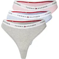 Tommy Hilfiger Underwear String ljusblå / gråmelerad / rosé / vit