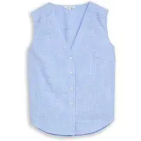 Tom Tailor Blus royalblå / pastellblå