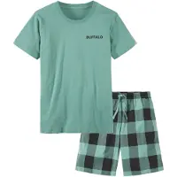 Buffalo Pyjamas turkos / smaragd / svart