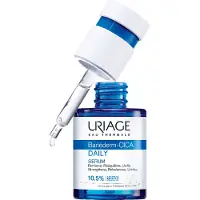 Uriage Cica-Daily Intensiv Reparationsserum, Prebiotika, Hyaluronsyra & Centella Asiatica, Stärker Hudreparation, Parabenfri