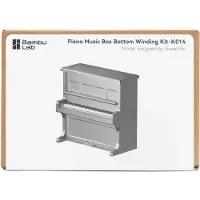 Bambu Lab BambuLab Piano Music Box Winding Kit-014 - byggsats för musiklåda -