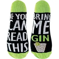 Sock Snob Om du kan läsa detta Strumpor Bring Me Gin Strumpor
