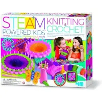 4M Kreativt lekset - Steam Plus - Stickning &amp; Virkning - - One Size - Kreativt lekset