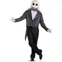 Disguise Jack Skellington Klassisk Vuxen