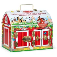 Melissa & Doug MND Wooden Activity Barn Latches