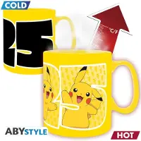Abysse Corp POKEMON - Heat Change Mug - 460 ml - Pikachu 25