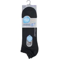 Permacool Unisex Andningsbara Anti Sweat Trainer Quarter Socks för varmt väder